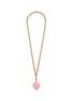 首图 - 点击放大 - ROXANNE ASSOULIN - Happy Heart Gold Pleated Brass Necklace