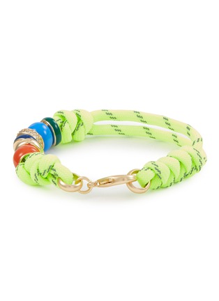 细节 - 点击放大 - ROXANNE ASSOULIN - Happy Cord  Bracelet