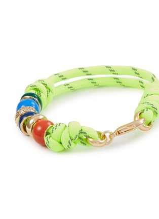 细节 - 点击放大 - ROXANNE ASSOULIN - Happy Cord  Bracelet