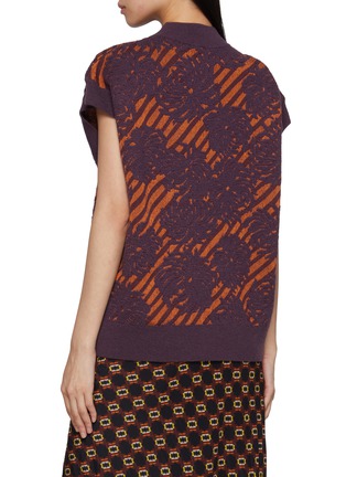 背面 - 点击放大 - DRIES VAN NOTEN - TEPIC 图案针织背心