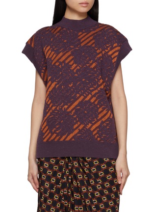 首图 - 点击放大 - DRIES VAN NOTEN - TEPIC 图案针织背心