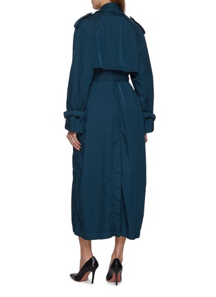 背面 - 点击放大 - DRIES VAN NOTEN - RISTOS 双排扣腰带大衣