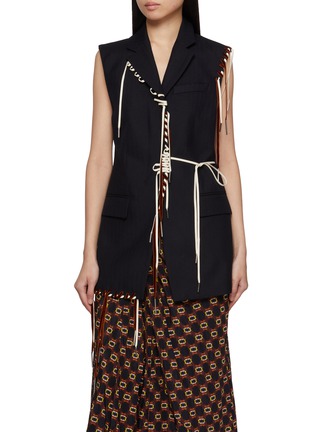 首图 - 点击放大 - DRIES VAN NOTEN - BIMBILA 编绳马甲
