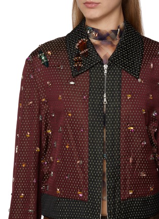  - DRIES VAN NOTEN - VURANI 仿钻刺绣夹克