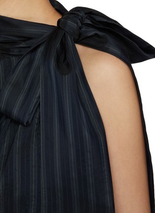  - DRIES VAN NOTEN - 非对称条纹上衣