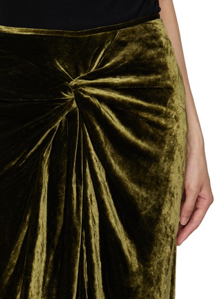  - DRIES VAN NOTEN - 扭结中长半身裙