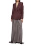 模特儿示范图 - 点击放大 - DRIES VAN NOTEN - HUMILA 褶皱加长半身裙