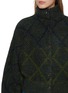  - DRIES VAN NOTEN - Tifna Chequered Knit Cardigan
