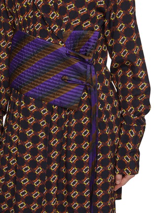  - DRIES VAN NOTEN - CEBEAU 和服带饰衬衫