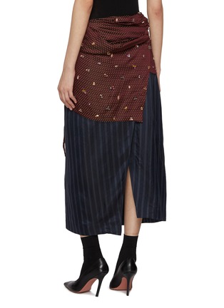 背面 - 点击放大 - DRIES VAN NOTEN - 围裹饰迷你半身裙