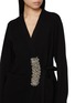  - DRIES VAN NOTEN - TIAH 仿钻饰羊绒针织开衫