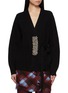 首图 - 点击放大 - DRIES VAN NOTEN - TIAH 仿钻饰羊绒针织开衫