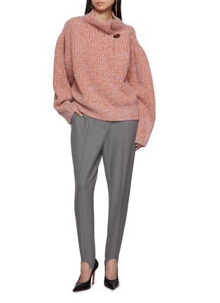 模特儿示范图 - 点击放大 - DRIES VAN NOTEN - Teubin Embellished Knit Sweater