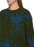  - DRIES VAN NOTEN - TELA 图案针织上衣