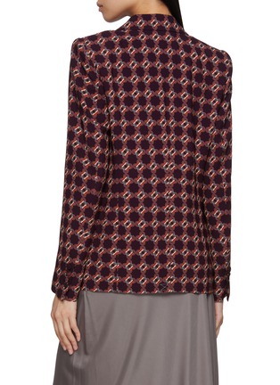 背面 - 点击放大 - DRIES VAN NOTEN - Beaura Double Breasted Chequered Blazer