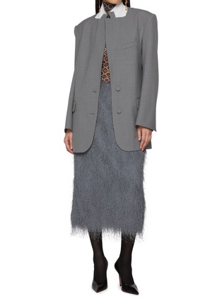 模特儿示范图 - 点击放大 - DRIES VAN NOTEN - Basti Single Breasted Blazer