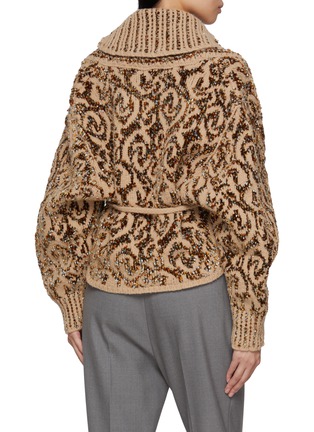 背面 - 点击放大 - DRIES VAN NOTEN - TEKLA 系带针织开衫