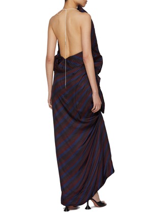 背面 - 点击放大 - DRIES VAN NOTEN - Dolla Draped Backless Maxi Dress