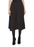 首图 - 点击放大 - BALENCIAGA - Hybrid Pleated Linen Cotton Midi Skirt