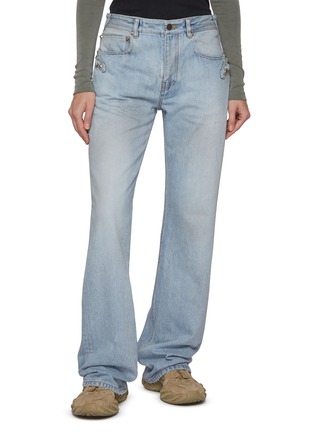 首图 - 点击放大 - BALENCIAGA - City Stud Straight Leg Denim Jeans