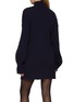 背面 - 点击放大 - BALENCIAGA - Pinched Cotton Wool Knit Mini Dress
