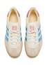 模特儿示范图 - 点击放大 - ADIDAS - 女款 GAZELLE INDOOR 绒面皮运动鞋