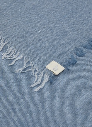 细节 - 点击放大 - LANE’S - The New H Modal Silk Cashmere Shawl
