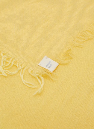 细节 - 点击放大 - LANE’S - The New H Modal Silk Cashmere Shawl