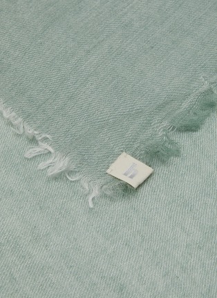细节 - 点击放大 - LANE’S - The New H Modal Silk Cashmere Shawl