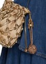 正面 -点击放大 - ROSANTICA - Nodo Crystal Bag Charm