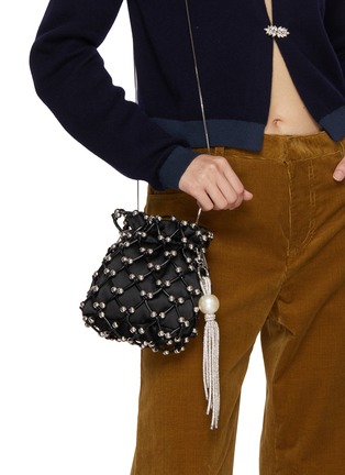 模特儿示范图 - 点击放大 - ROSANTICA - Ostrica Charml Crystal Bag Charm