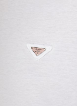  - PRADA - 纯棉 LOGO 短袖 T 恤