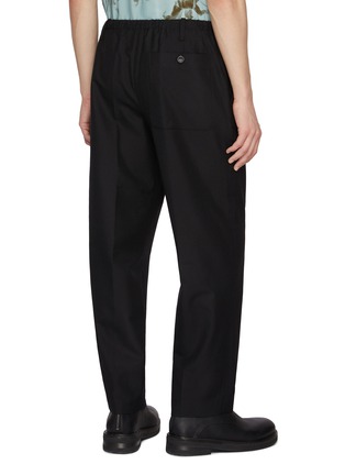 背面 - 点击放大 - DRIES VAN NOTEN - Lovat Basket Weave Wool Penny Pants