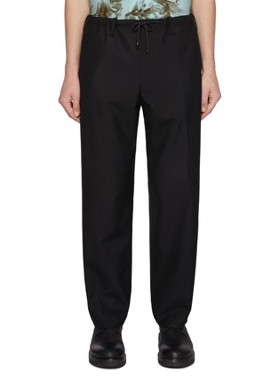 首图 - 点击放大 - DRIES VAN NOTEN - Lovat Basket Weave Wool Penny Pants