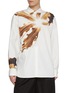首图 - 点击放大 - DRIES VAN NOTEN - Long Sleeve Dragon Flower Print Cotton Poplin Shirt
