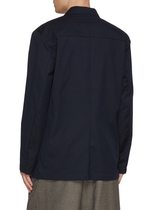 背面 - 点击放大 - DRIES VAN NOTEN - Caplans Double Breasted Cotton Wool Blazer