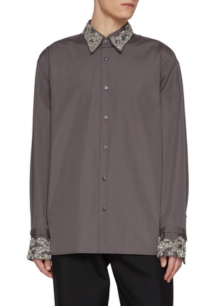 首图 - 点击放大 - DRIES VAN NOTEN - Croomd Embroidered Cotton Shirt