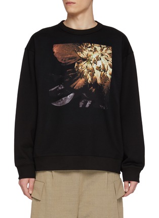 首图 - 点击放大 - DRIES VAN NOTEN - Hax Floral Printed Cotton Sweatshirt