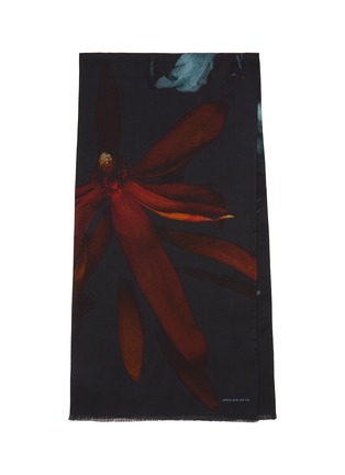 首图 - 点击放大 - DRIES VAN NOTEN - Fabel Floral Print Scarf