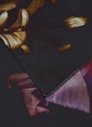 细节 - 点击放大 - DRIES VAN NOTEN - Fabel Floral Print Scarf