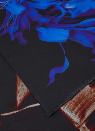 细节 - 点击放大 - DRIES VAN NOTEN - Fabel Floral Print Scarf
