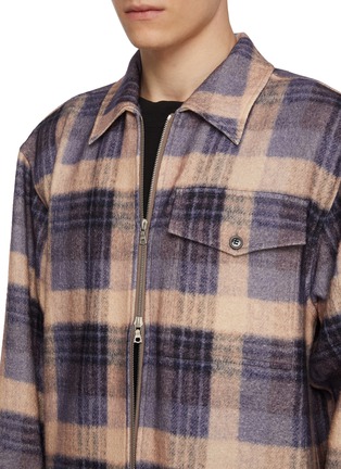  - DRIES VAN NOTEN - Croomson Checkered Shirt