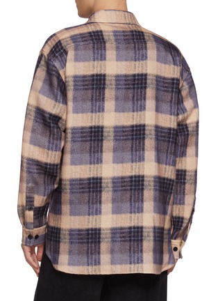 背面 - 点击放大 - DRIES VAN NOTEN - Croomson Checkered Shirt