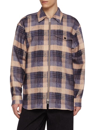 首图 - 点击放大 - DRIES VAN NOTEN - Croomson Checkered Shirt