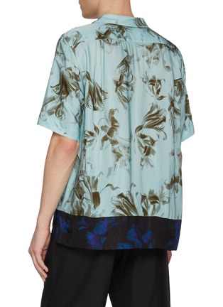 背面 - 点击放大 - DRIES VAN NOTEN - Carltone Nerine Flower Border Print Shirt