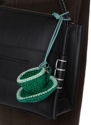 正面 -点击放大 - JW ANDERSON - Crochet Teacup Bag Charm