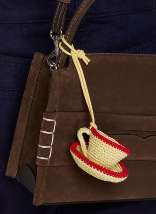 正面 -点击放大 - JW ANDERSON - Crochet Teacup Bag Charm