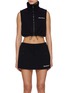首图 - 点击放大 - MIU MIU - Cropped Fleece Zip Up Top