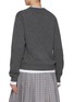 背面 - 点击放大 - MIU MIU - Trompe L'oeil Layered Cashmere T-Shirt Sweater