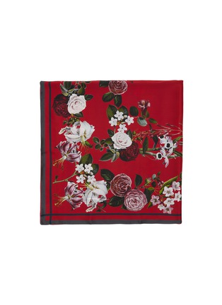 细节 - 点击放大 - ST. PIECE - BETH BRIDGET 真丝花卉图案围巾
